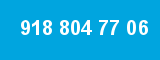 918 804 77 06 918 804 77 06